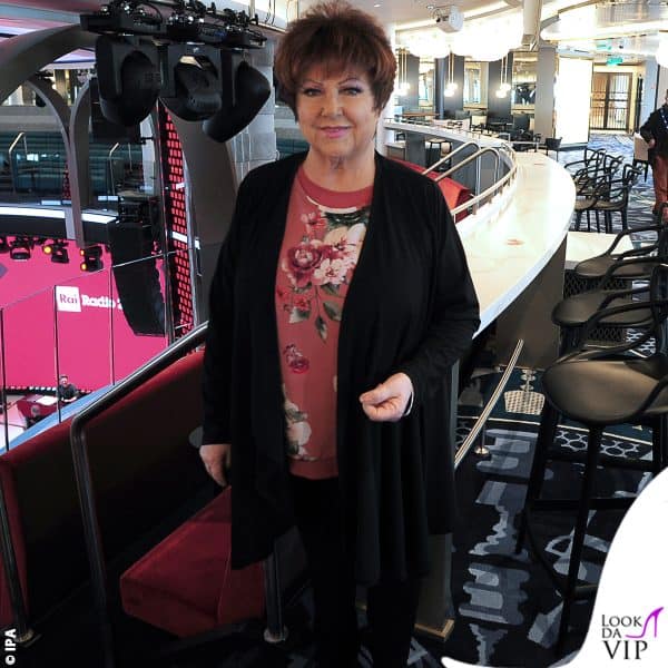 Orietta Berti a bordo della Costa Toscana