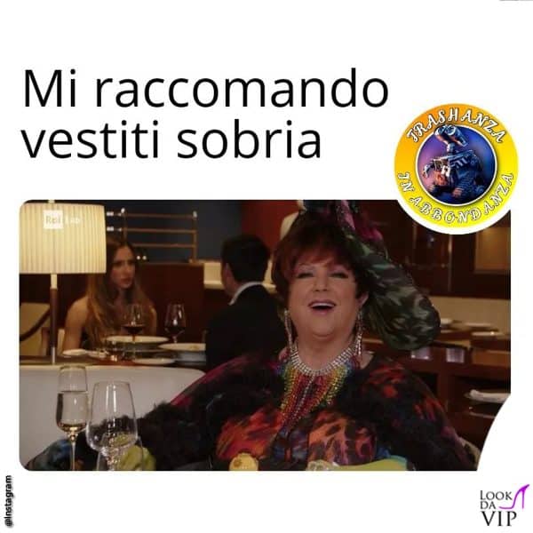 La sobrietà è un concetto relativo...