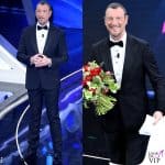 Sanremo 2022 1 serata Amadeus outfit Gai Mattiolo