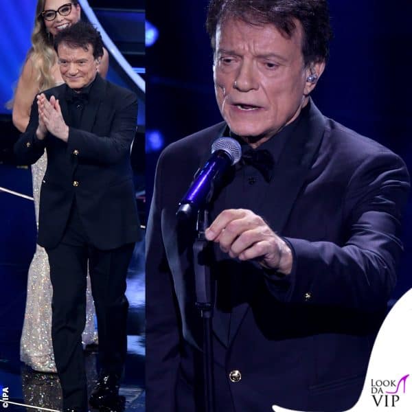 Massimo Ranieri in Versace: eterno, ma senza guizzi - VOTO 6