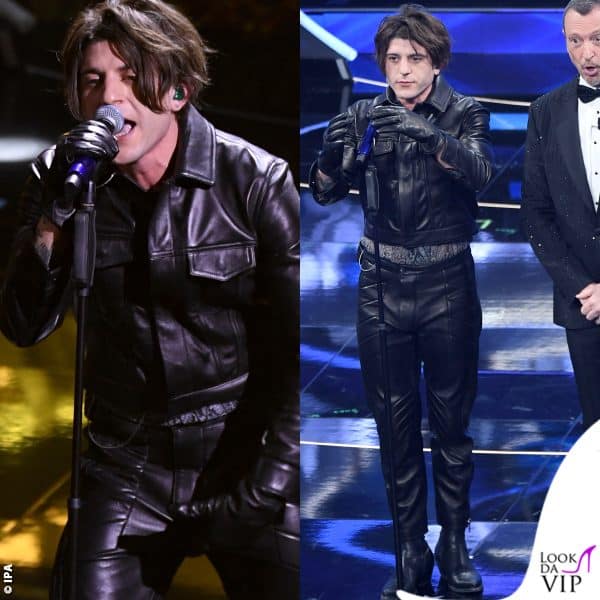 Rkomi in Etro: si può dare di più, anche se canta "Insuperabile" - VOTO 6