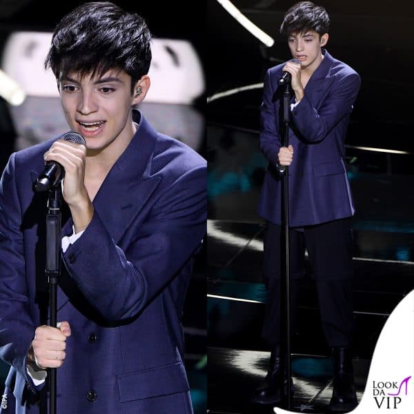 Matteo Romano in Emporio Armani: fresco ma scuro - VOTO 6