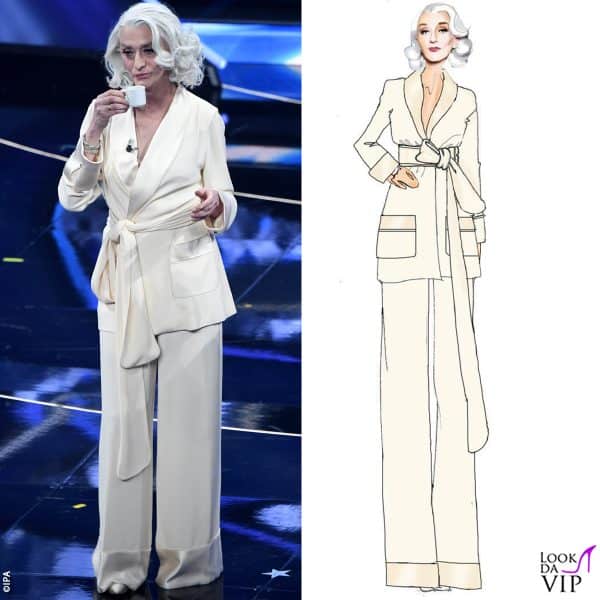 Civettuola con il silkmilk pijama di Rossorame
