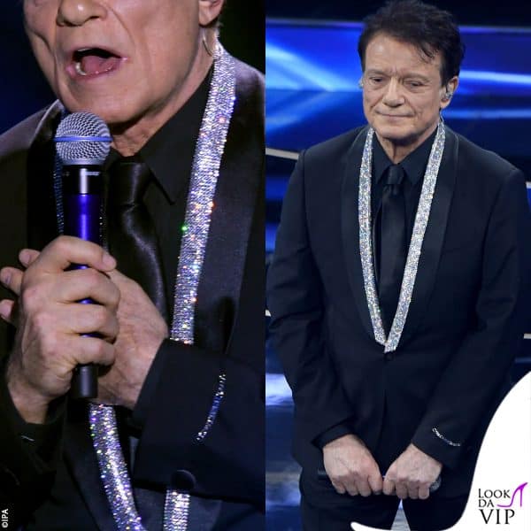 Luccichii anche per Massimo Ranieri in Versace