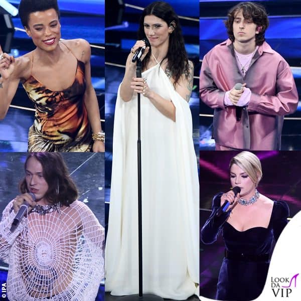 Sanremo 2022: le pagelle della seconda serata: Lorena Cesarini Elisa Sangiovanni Irama Emma