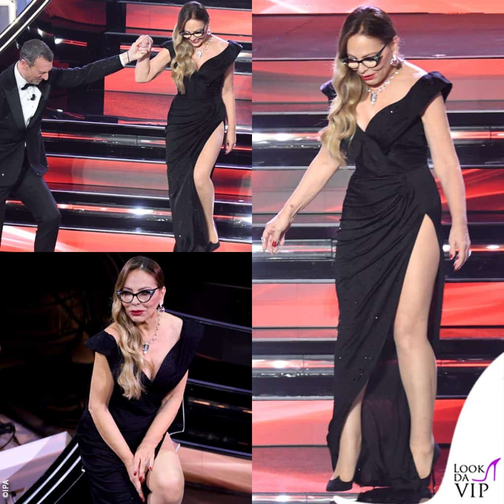 ornella muti co-conduttrice della prima serata del festival di sanremo 2022 in francesco scognamiglio