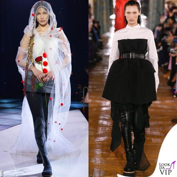 eccola sempre a Parigi per Vivienne Westwood e Sacai