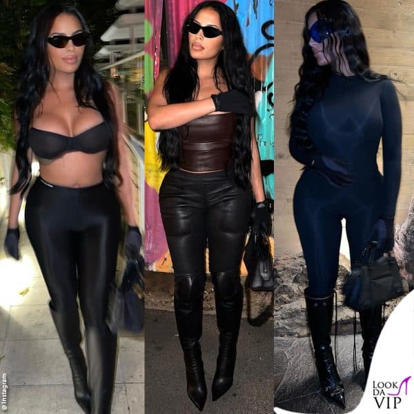 I look di Chaney Jones richiamano lo stile di Kim Kardashian 