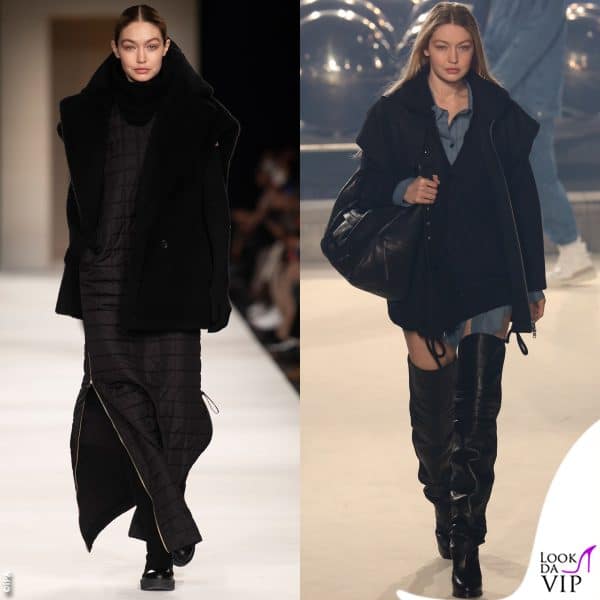 Nero a Milano per Max Mara e a Parigi per Isabel Marant 