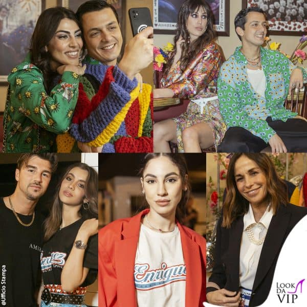 Giulia Salemi Cecilia Rodriguez Andrea Damante Elisa Visari Giulia De Lellis Cristina Parodi sfilata Alessandro Enriquez