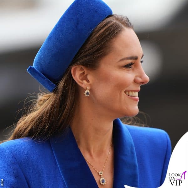 Kate ha indossato una parure di zaffiri e diamanti 