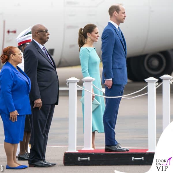 L'arrivo di William e Kate alle Bahamas il 24 marzo 