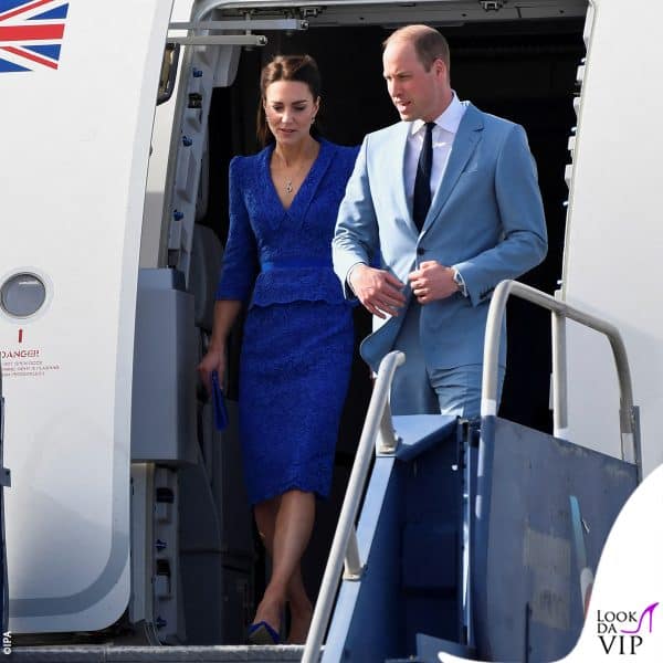 L'arrivo di William e Kate in Belize 