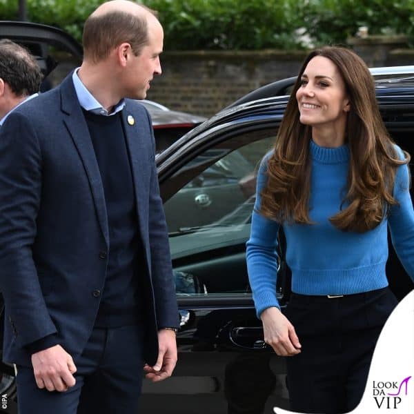Kate Middleton e il principe William arrivano al Centro Culturale Ucraino di Londra