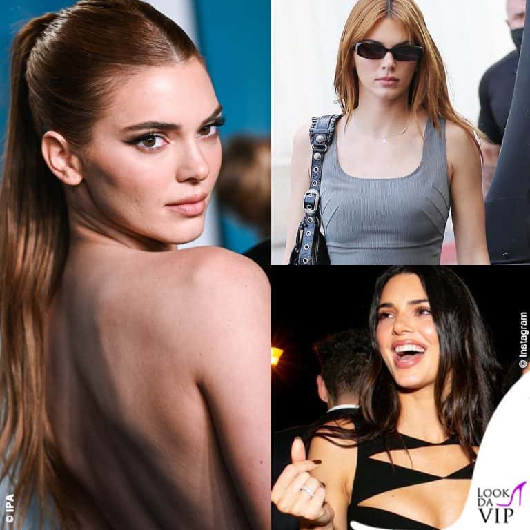 Kendall Jenner capelli rossi