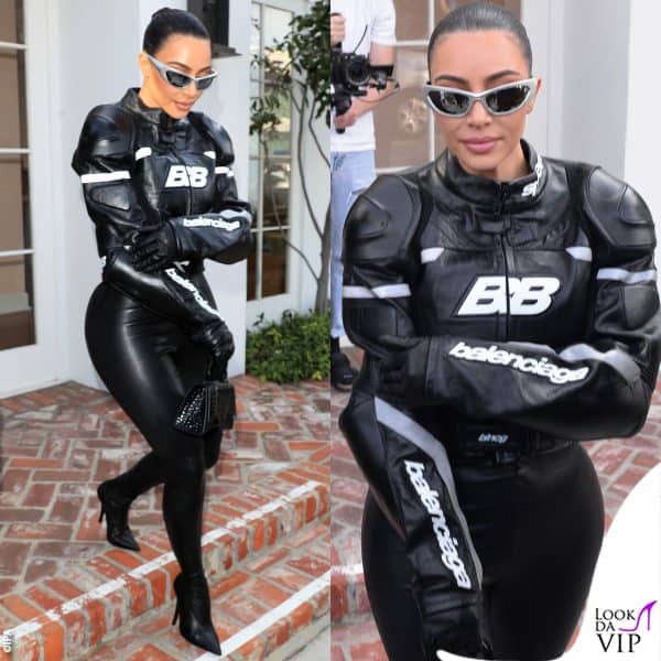 Kim Kardashian in Balenciaga a Los Angeles 