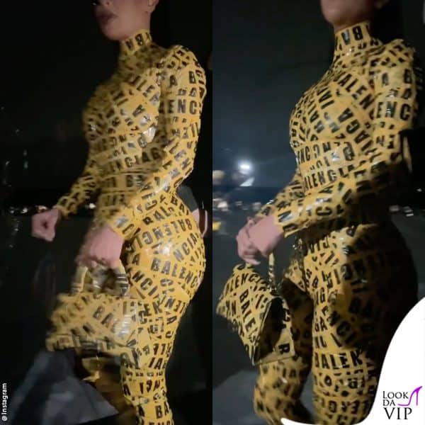 il total look in scotch giallo 