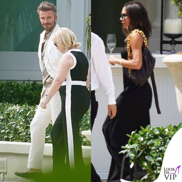 David e Victoria Beckham al brunch 