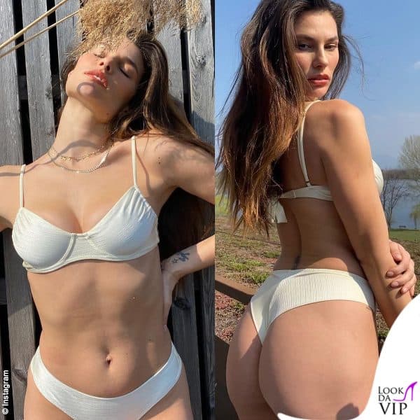 Bianco e sexy per Dayane Mello