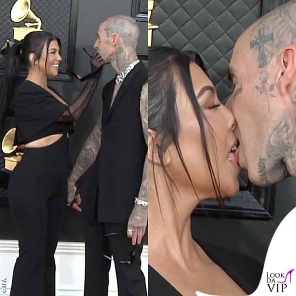 poche ore prima i due avevano partecipato ai Grammy Awards (Et Ochs per lei, Givenchy per lui)