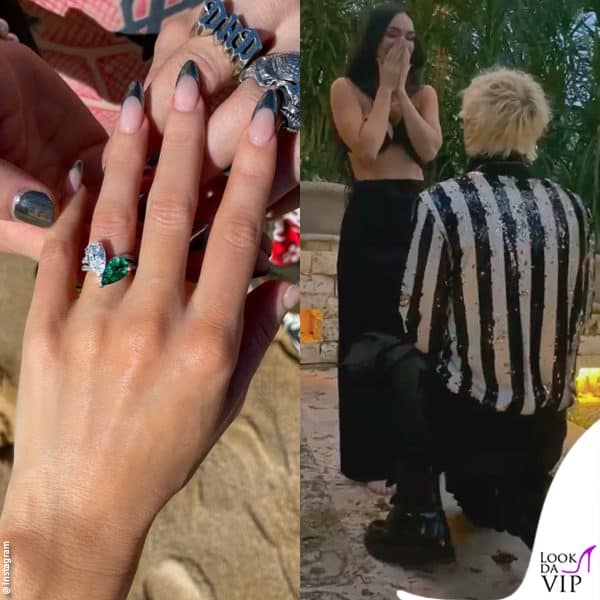 Per Megan Fox, Machine Gun Kelly ha creato insieme a Stephen Webster un gioiello dal forte valore simbolico (oltre che economico: ben 400mila dollari)