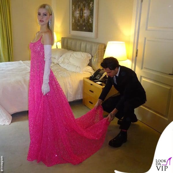 Nicola si era già affidata alla maison per il Met Gala 2021 