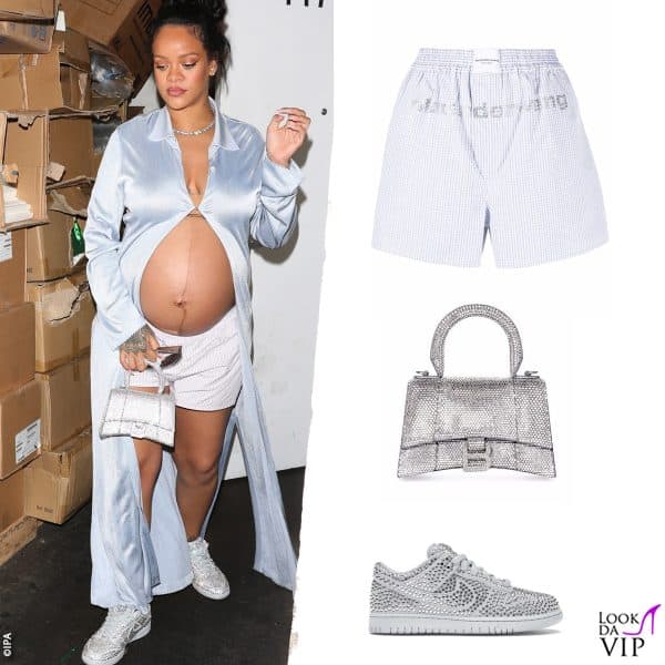 boxer Alexander Wang, borsa Balenciaga, sneakers Nike x Cactus 