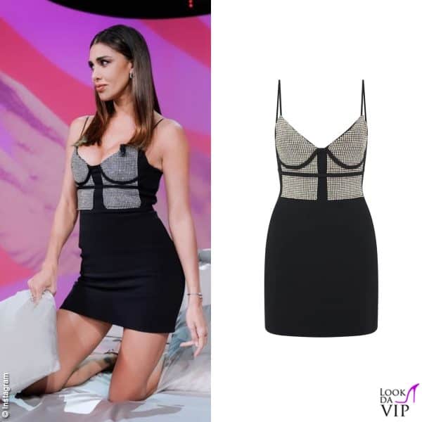 Belen brilla alla sedicesima puntata de "Le Iene" (look David Koma)