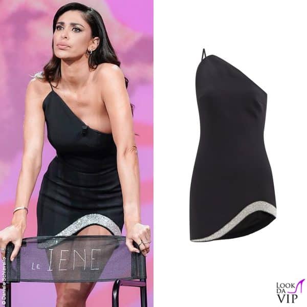 Il little black dress non è mai stato così glamour (look David Koma)