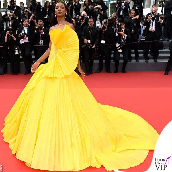 abito Tony Ward per Jasmine Tookes 