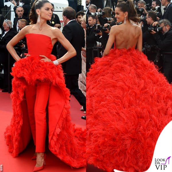 Abito Ashi Studio e gioielli Chopard per Izabel Goulart 