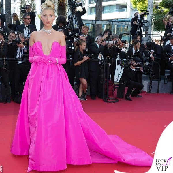 Elsa Hosk in Valentino con gioielli Messika 