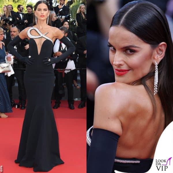 abito David Koma per Izabel Goulart 