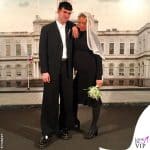 Chloe Sevigny nozze civili abito da sposa