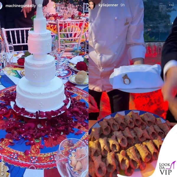 La torta nuziale e i cannoli 