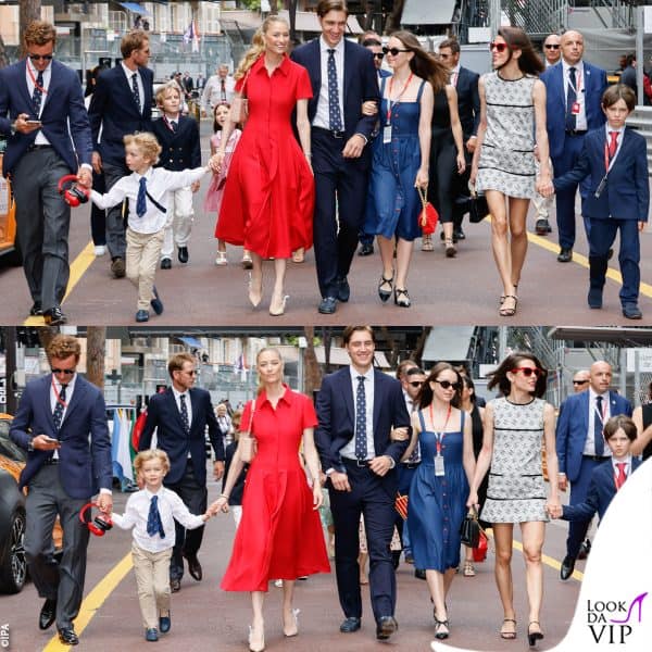 l'arrivo degli altri reali di Monaco 