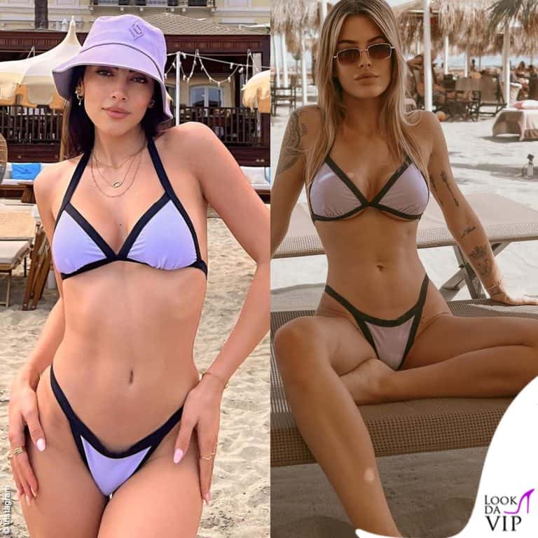 Giulia Salemi Sophie Codegoni costume GoldSand
