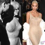 kim kardashian rovina l'abito di marilyn monroe indossato al met gala