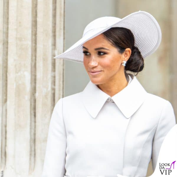 Meghan Markle alla messa di ringraziamento per la regina Elisabetta nella Cattedrale di St. Paul 