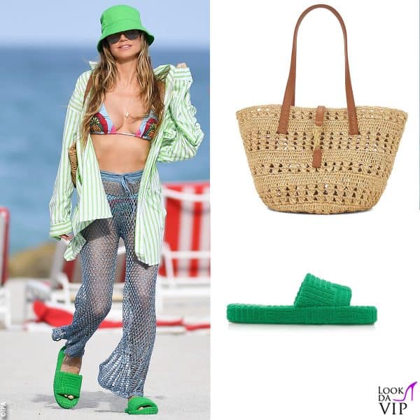 borsa Saint Laurent e ciabatte Bottega Veneta 