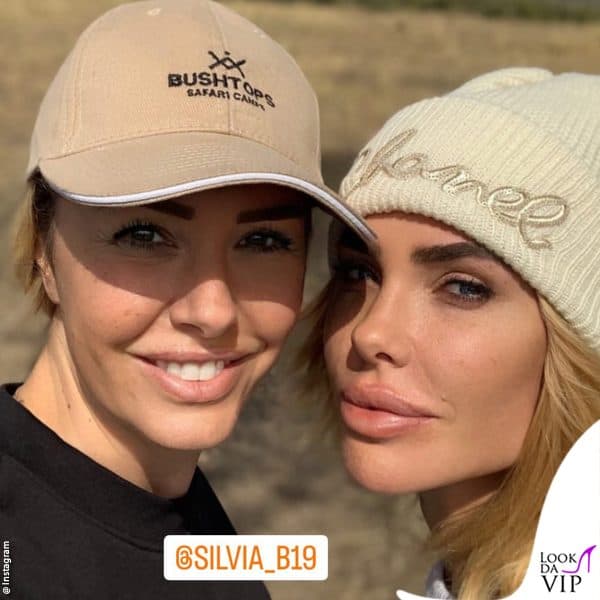 Ilary con la sorella Silvia 