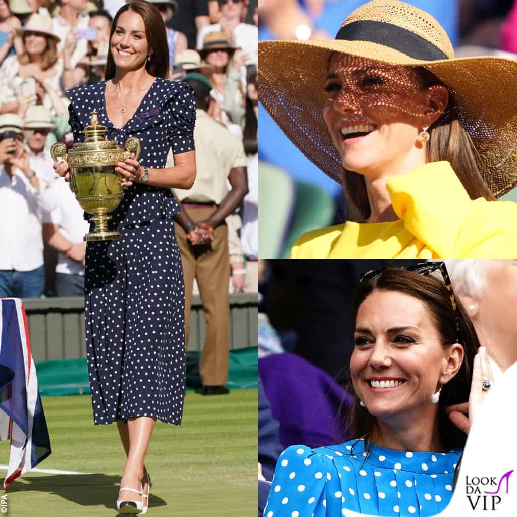 i look di kate middleton a wimbledon 2022