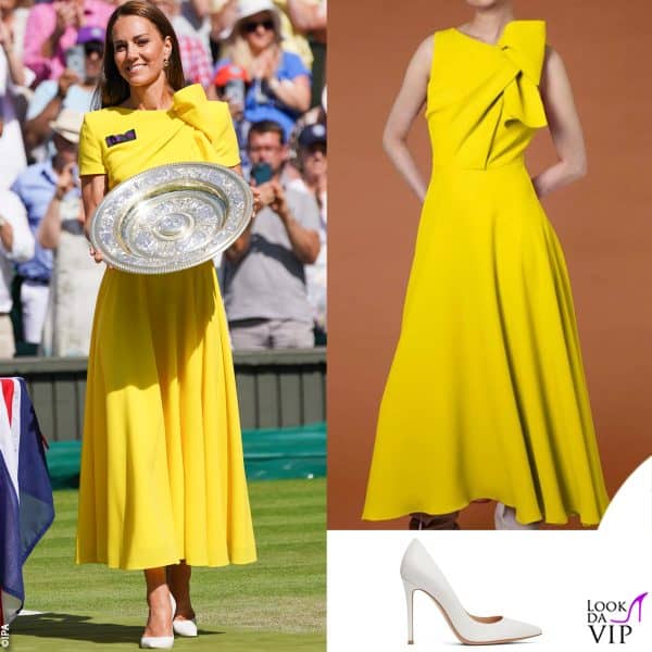 abito Roksanda Ilincic, pump Gianvito Rossi 