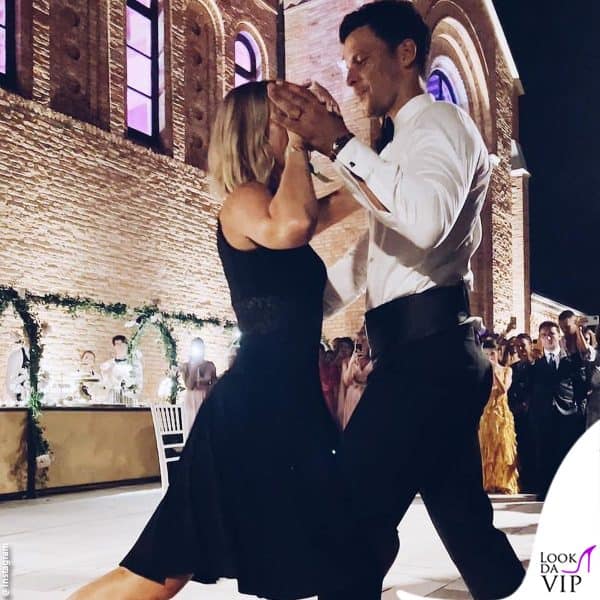 Federica in nero per il sensuale tango 