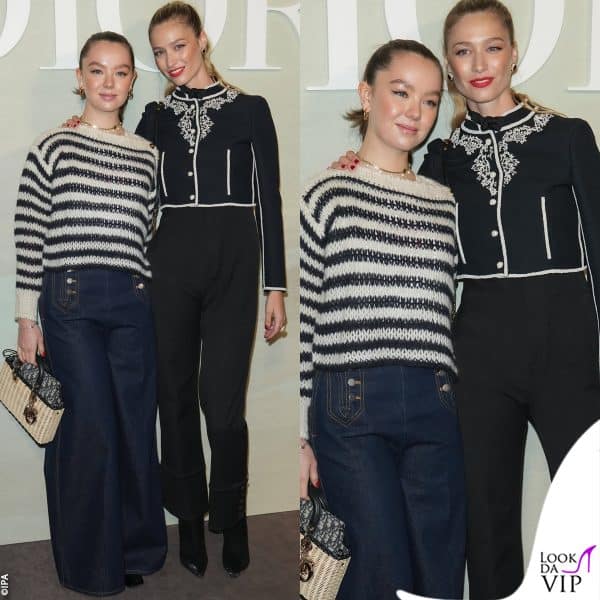 Alexandra di Hannover e Beatrice Borromeo alla sfilata Dior 