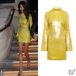 Amal Alamuddin Clooney vestito giallo Stella McCartney