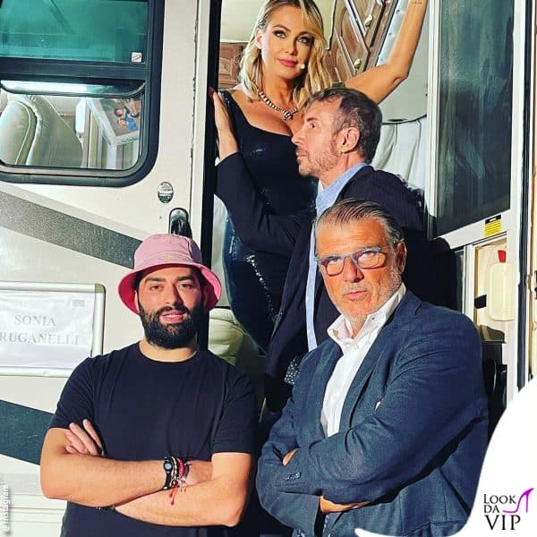 uno scatto di backstage 