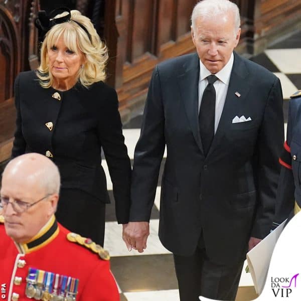 Joe e Jill Biden (tailleur Schiaparelli) 