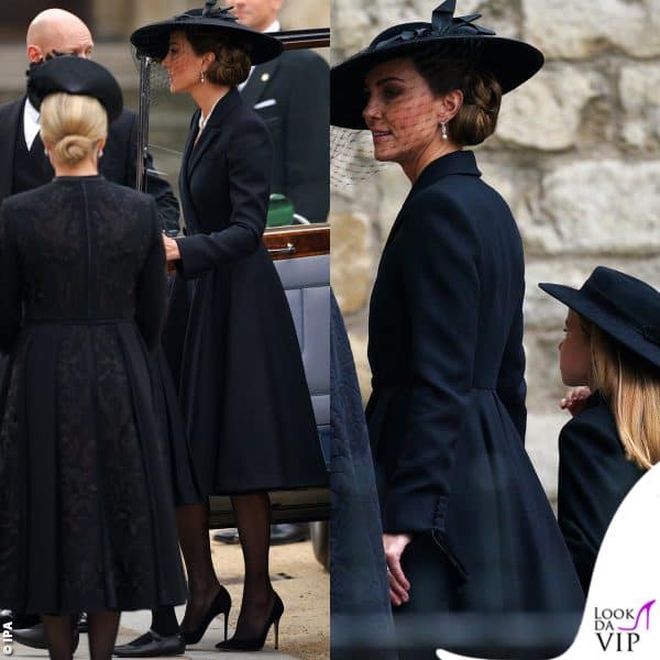 la principessa del Galles ha indossato un abito di Alexander McQueen 