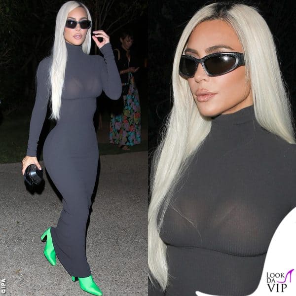 I look aderenti sono caratteristici del suo stile: eccola con un abito Balenciaga